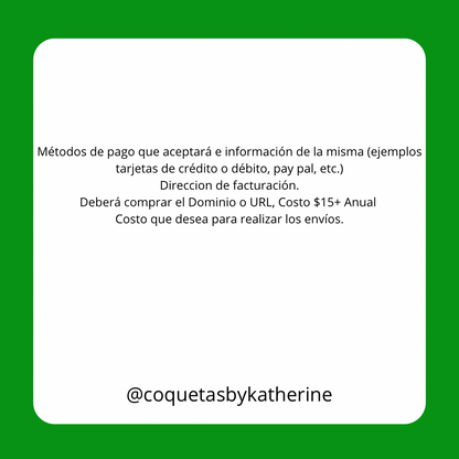 Creación página WEB
